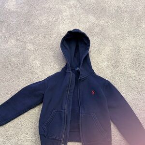Ralph Lauren Kids Dark Blue Hoodie